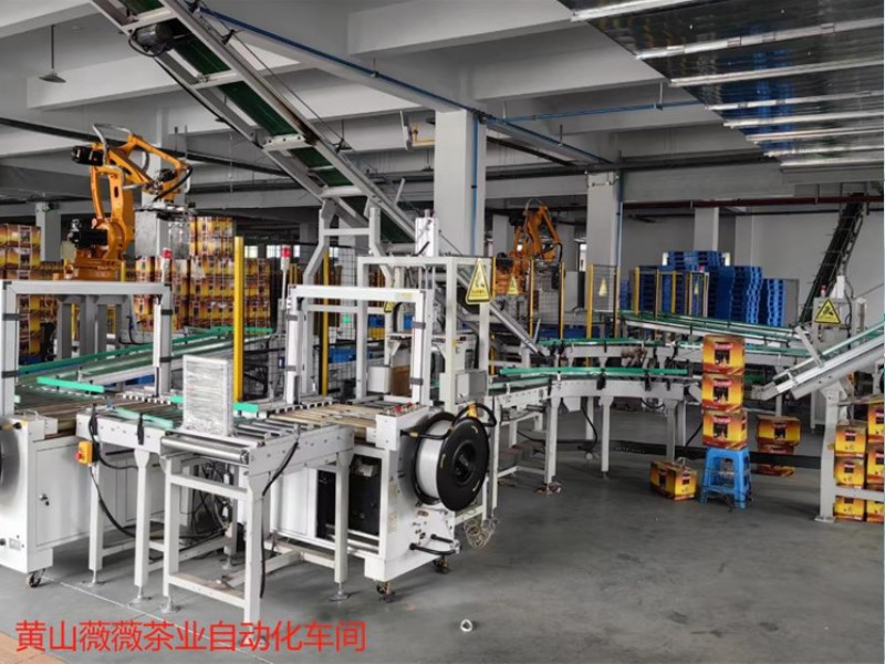 黄山薇薇茶业自动化车间